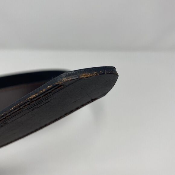 LEVI’S Signature Men’s 40 Reversible Casual Belt Black Dark Brown Bonded Leather - Picture 8 of 16